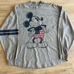 Disney Parks Spirit Jersey Shirt Unisex XL Mickey Mouse American Original USA